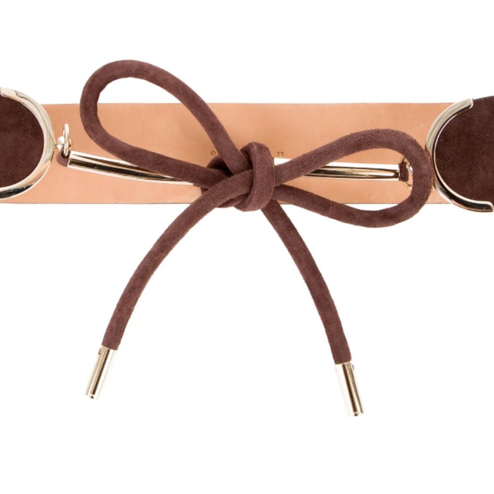 Gucci Suede  Brown Belt - Size 38.  Excellent Condition